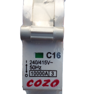 COZO MCB C-16 (1 POLE)